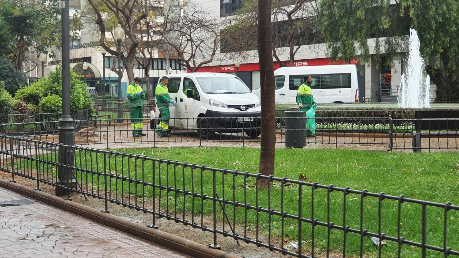 Parques y jardines en Almería