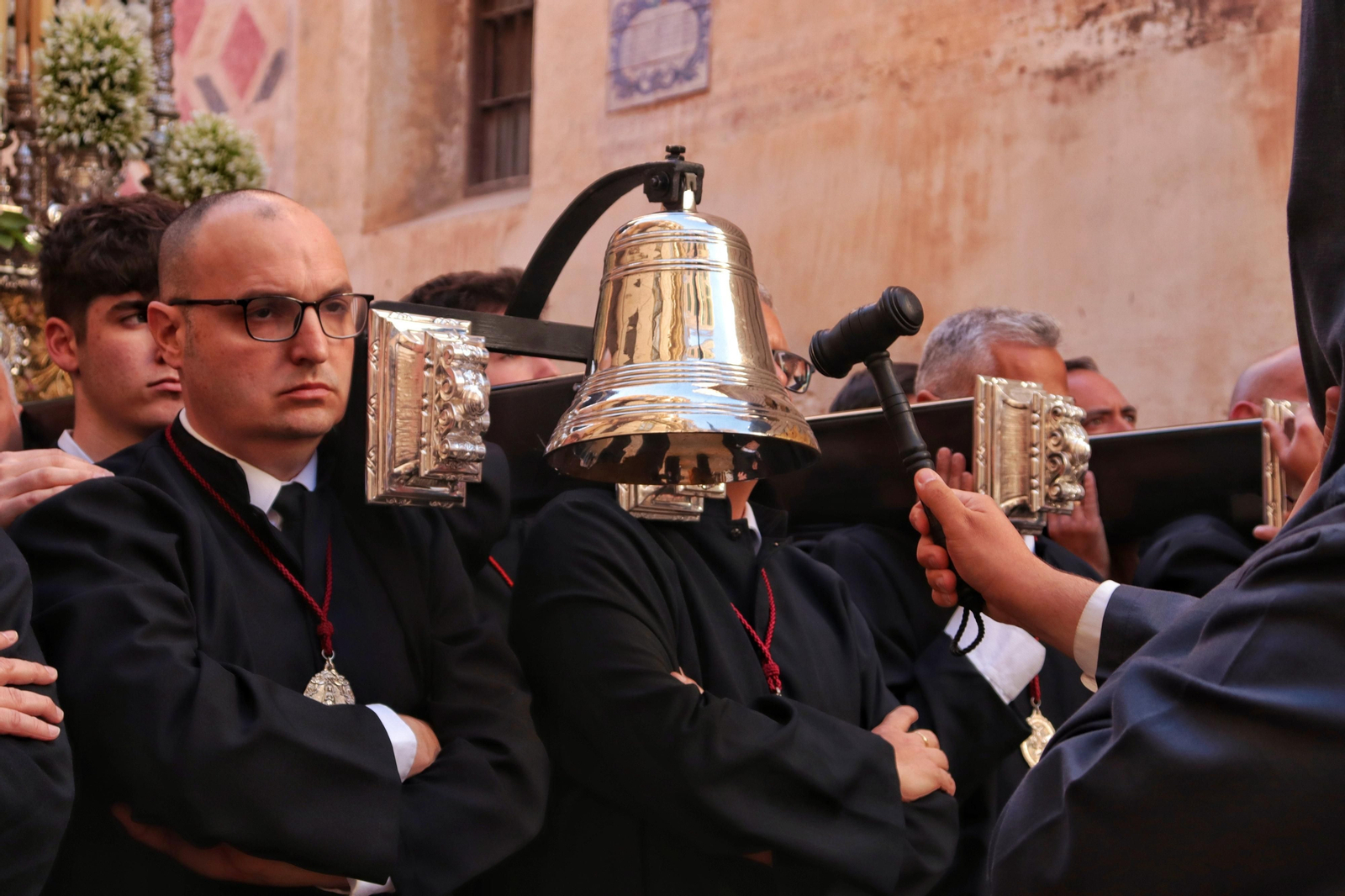 Dolores de San Juan en el Viernes Santo de Málaga, en imágenes