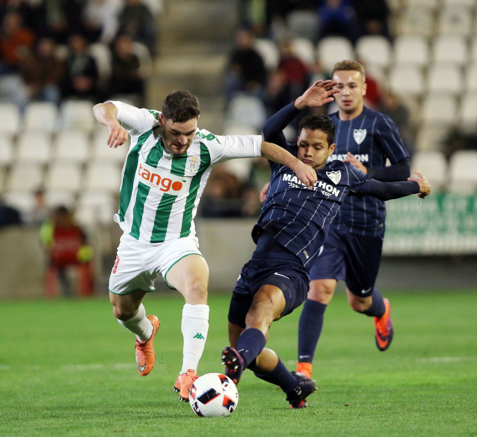 Las imágenes del Córdoba-Málaga