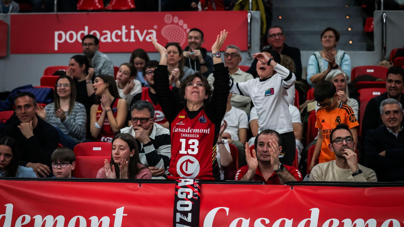 El Casademont Zaragoza-Unicaja, en fotos