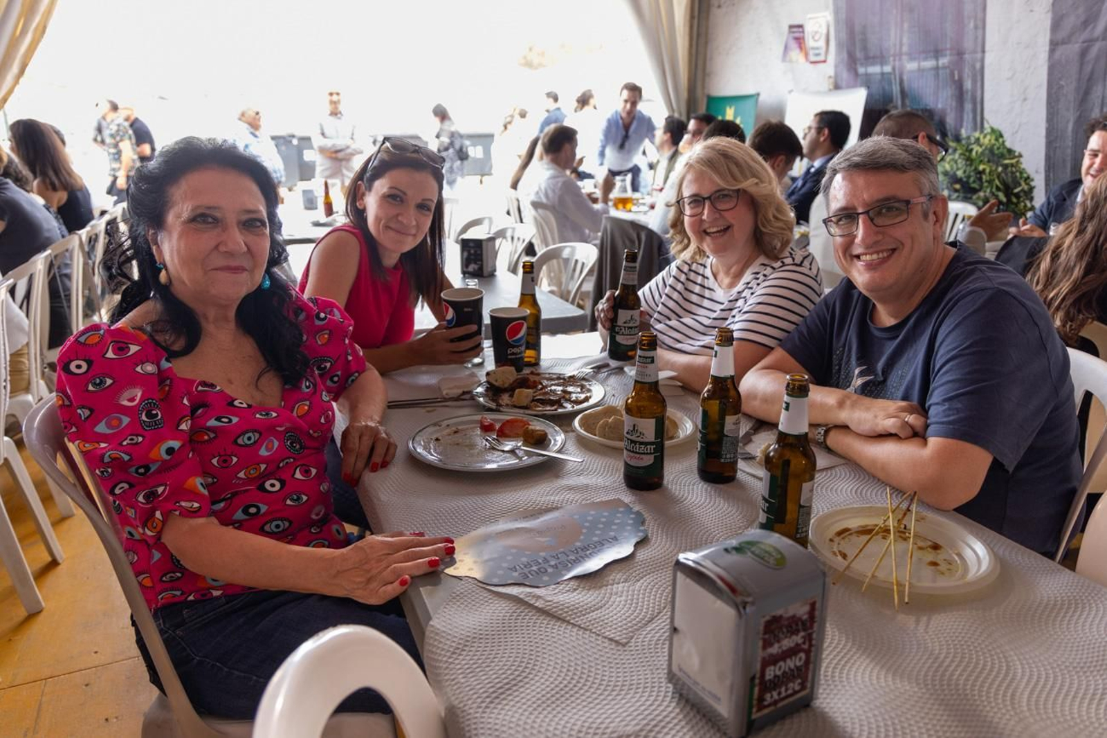 El ritmo no para en la Feria de San Lucas