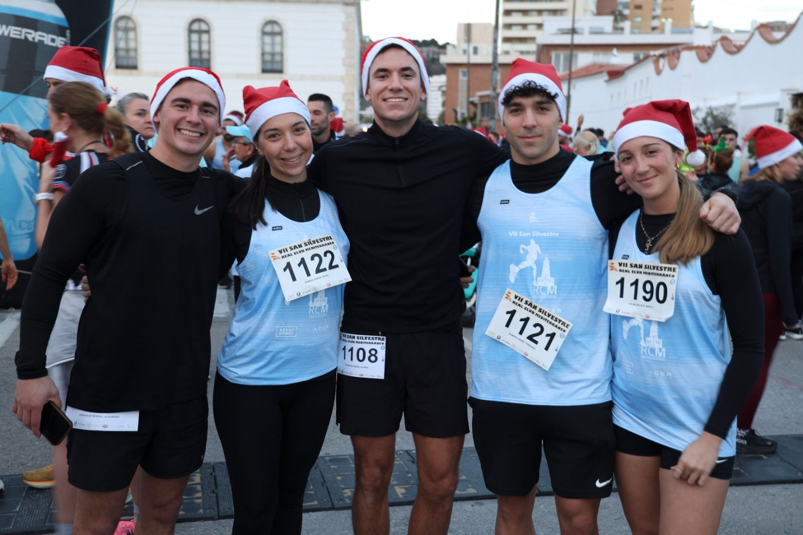 Las fotos de la San Silvestre del Real Club Mediterráneo en Málaga
