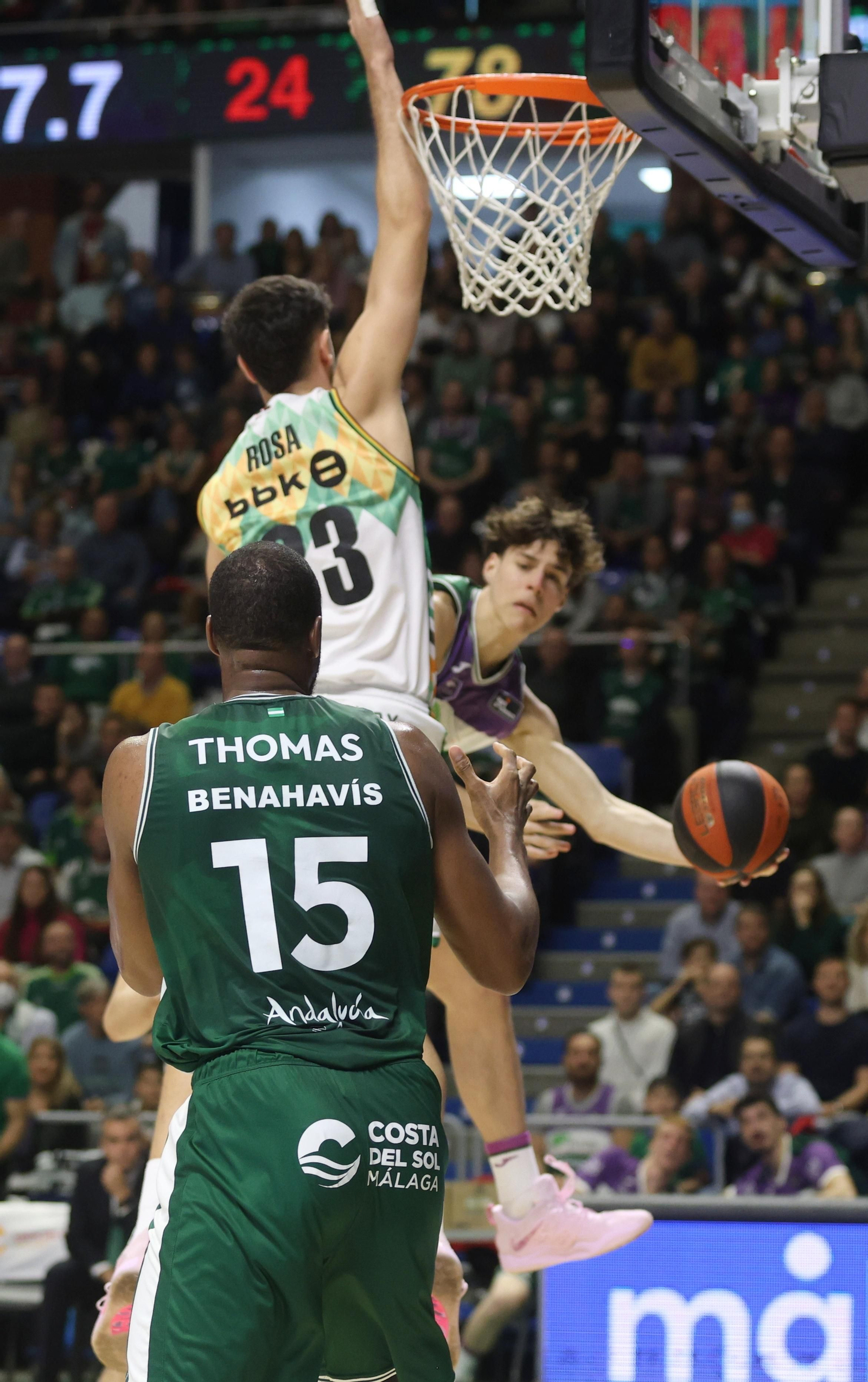 El Unicaja - Surne Bilbao, en fotos