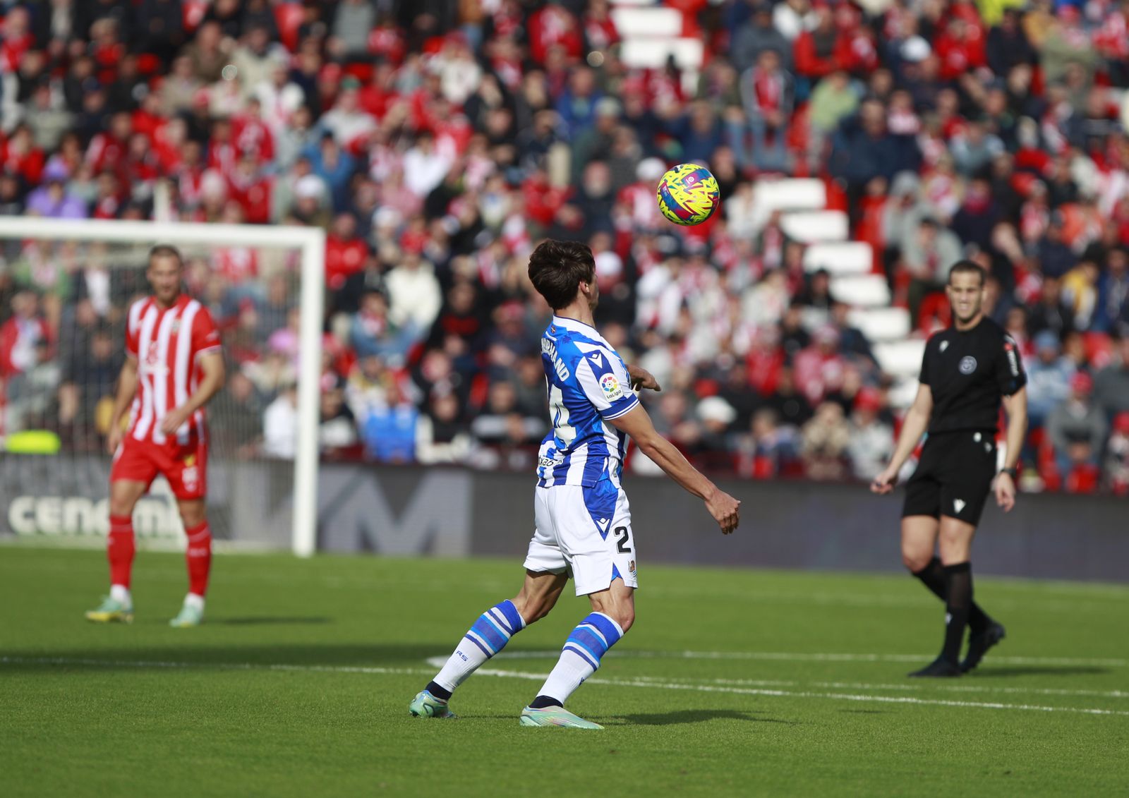 Imágenes del partido U.D. Almería-Real Sociedad