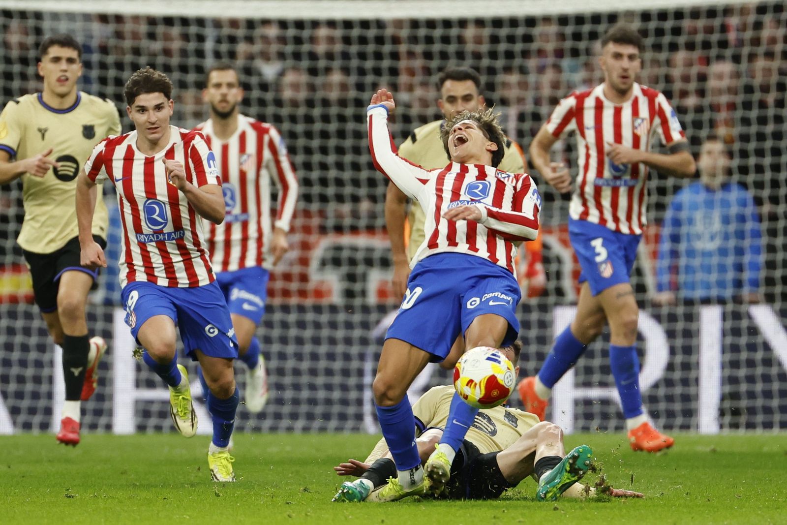 Las fotos del Atlético de Madrid-Barcelona