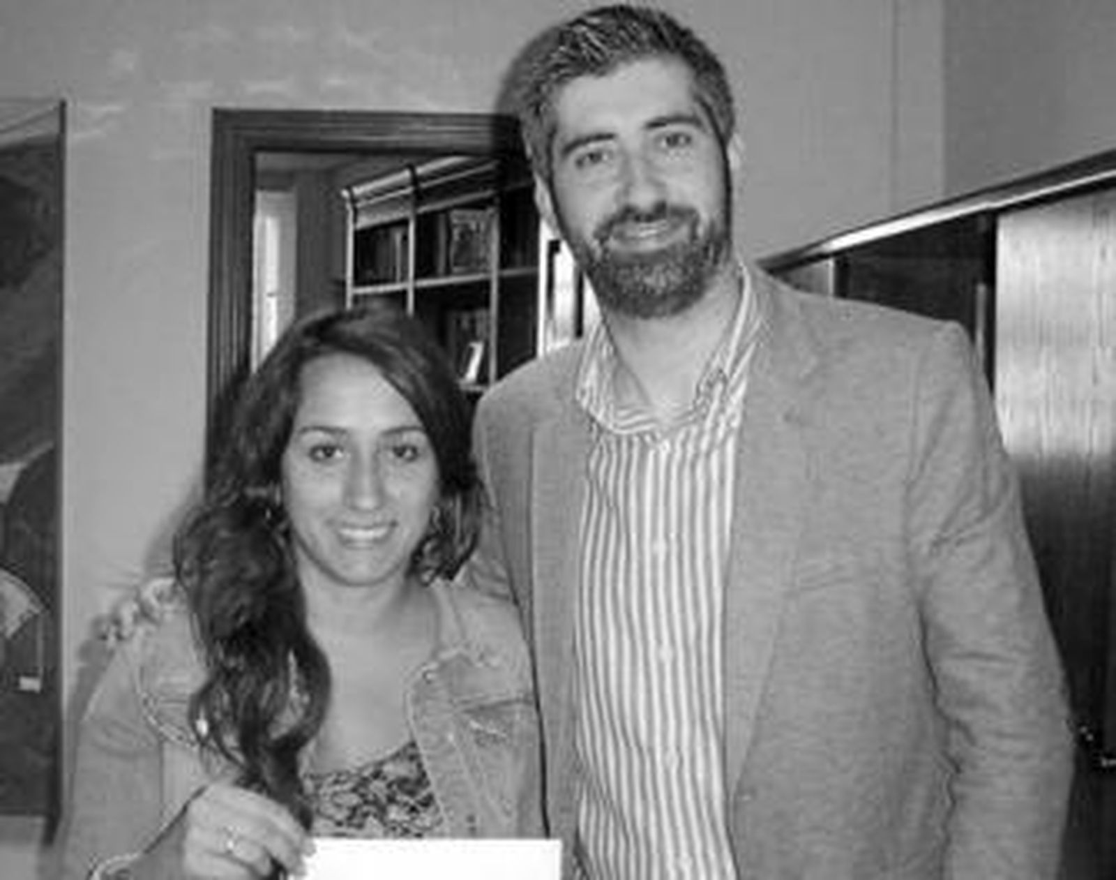 Mariano Simancas Mantero y Eva de la Cruz, cliente de Bringing People