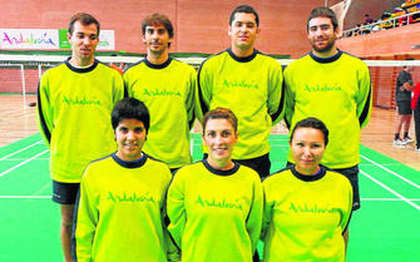 Integrantes del Club Bádminton Casablanca.