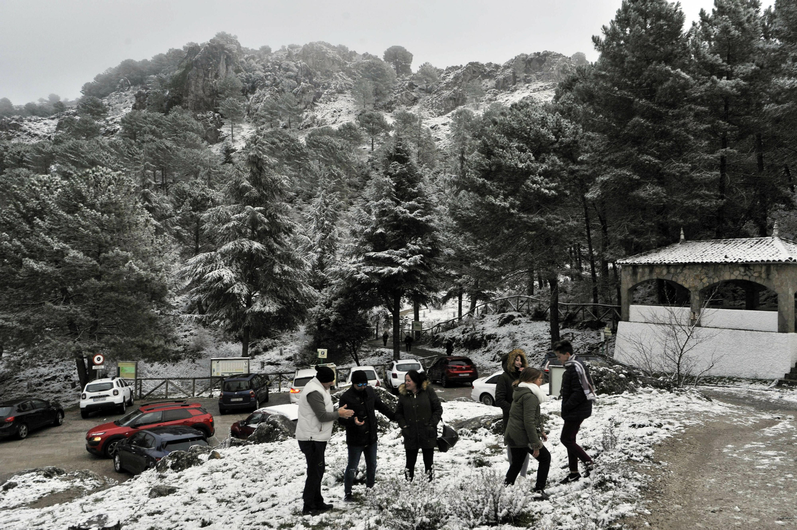 Nieve en Grazalema