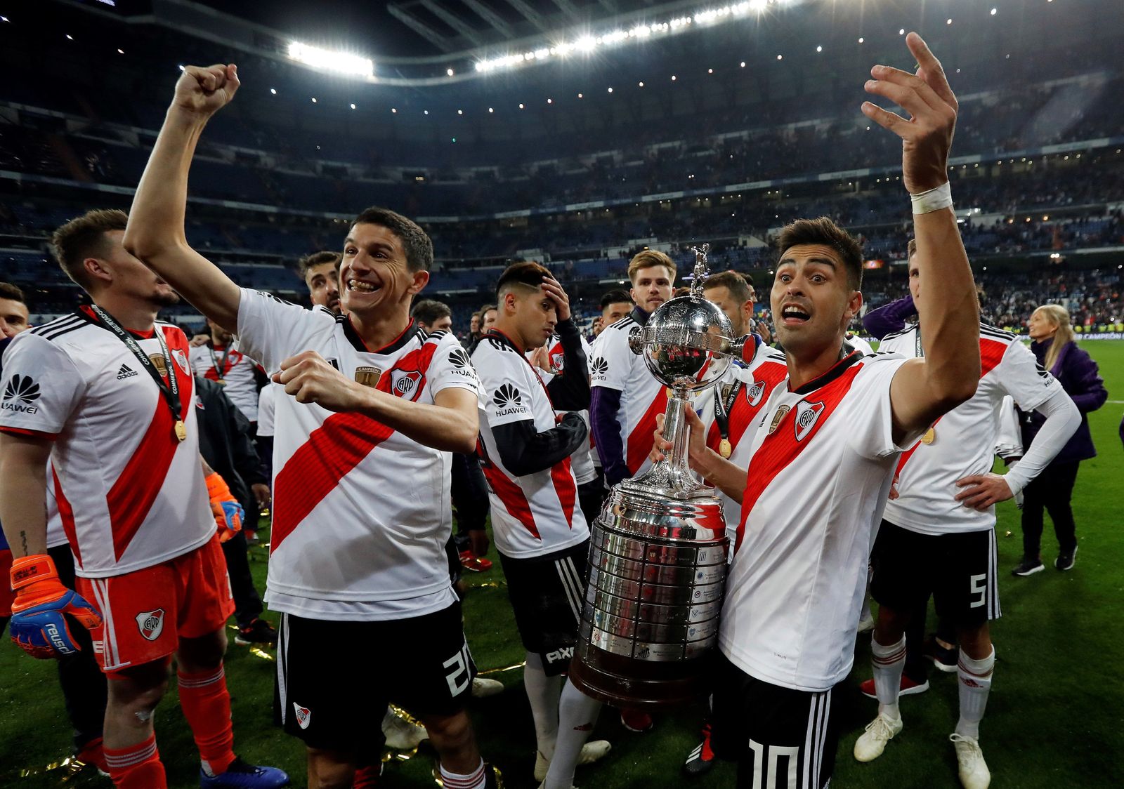 Las imágenes de la final de la Copa Libertadores entre el River Plate y el Boca Juniors