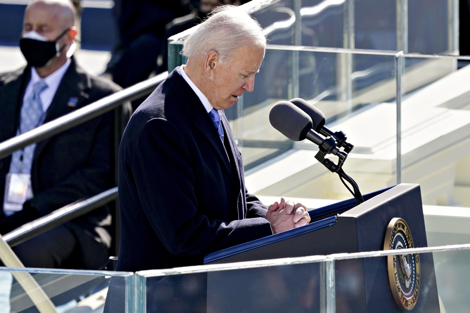 Las imágenes de la toma de posesión de Joe Biden como presidente de EEUU