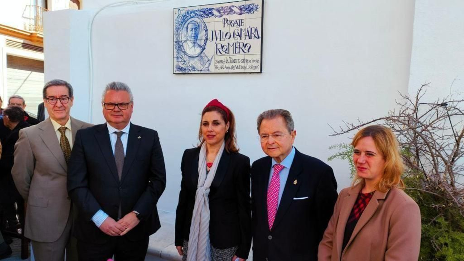 Pasaje de Julio Cámara Romero en Puente Genil.