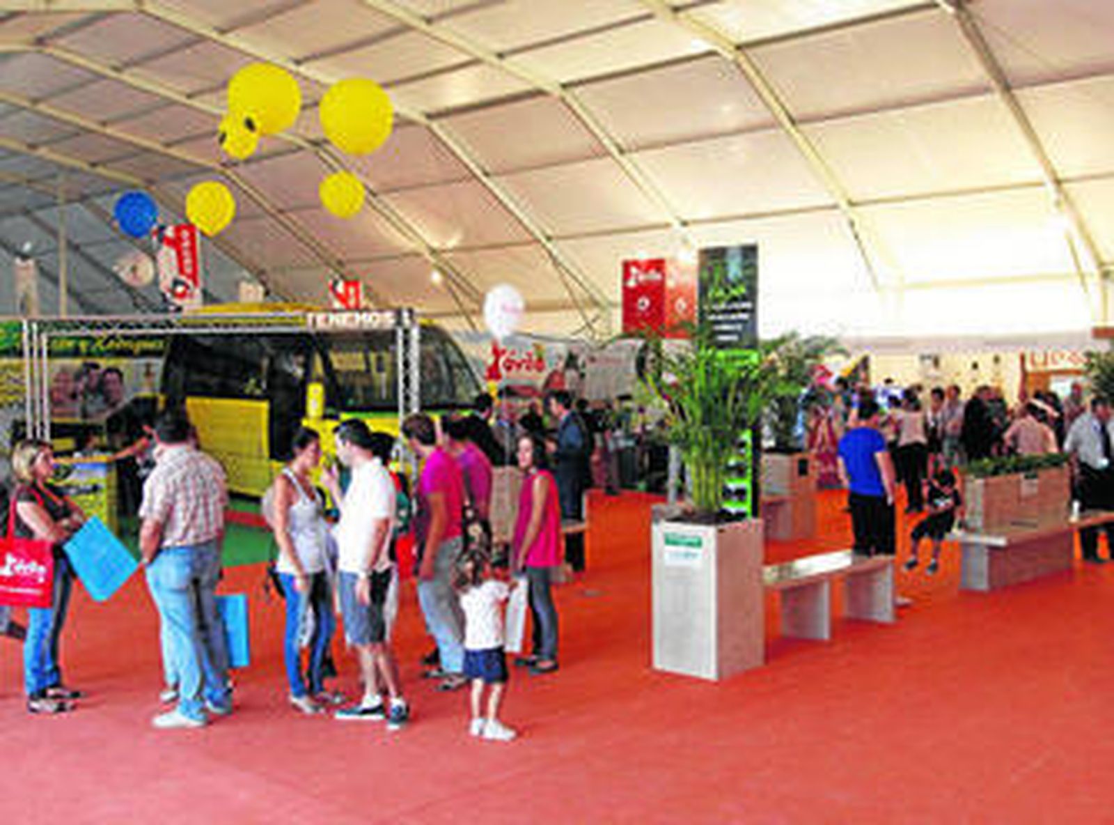 Imagen de la última Feria de Muestras que se celebró, en el año 2010.