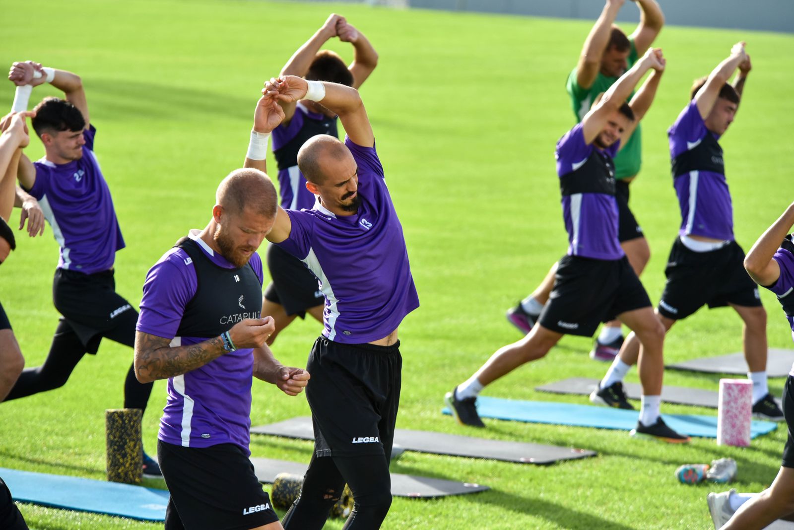 Las fotos del entrenamiento de la Balona