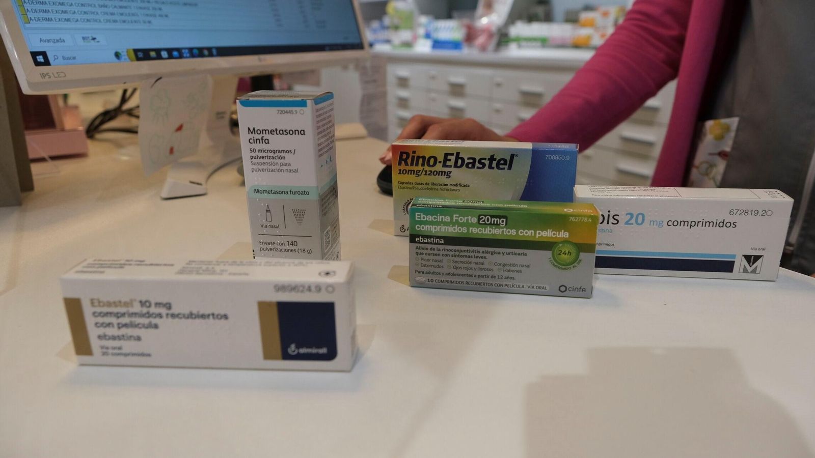 Medicamentos para combatir síntomas de alergia cuya demanda va en ascenso.