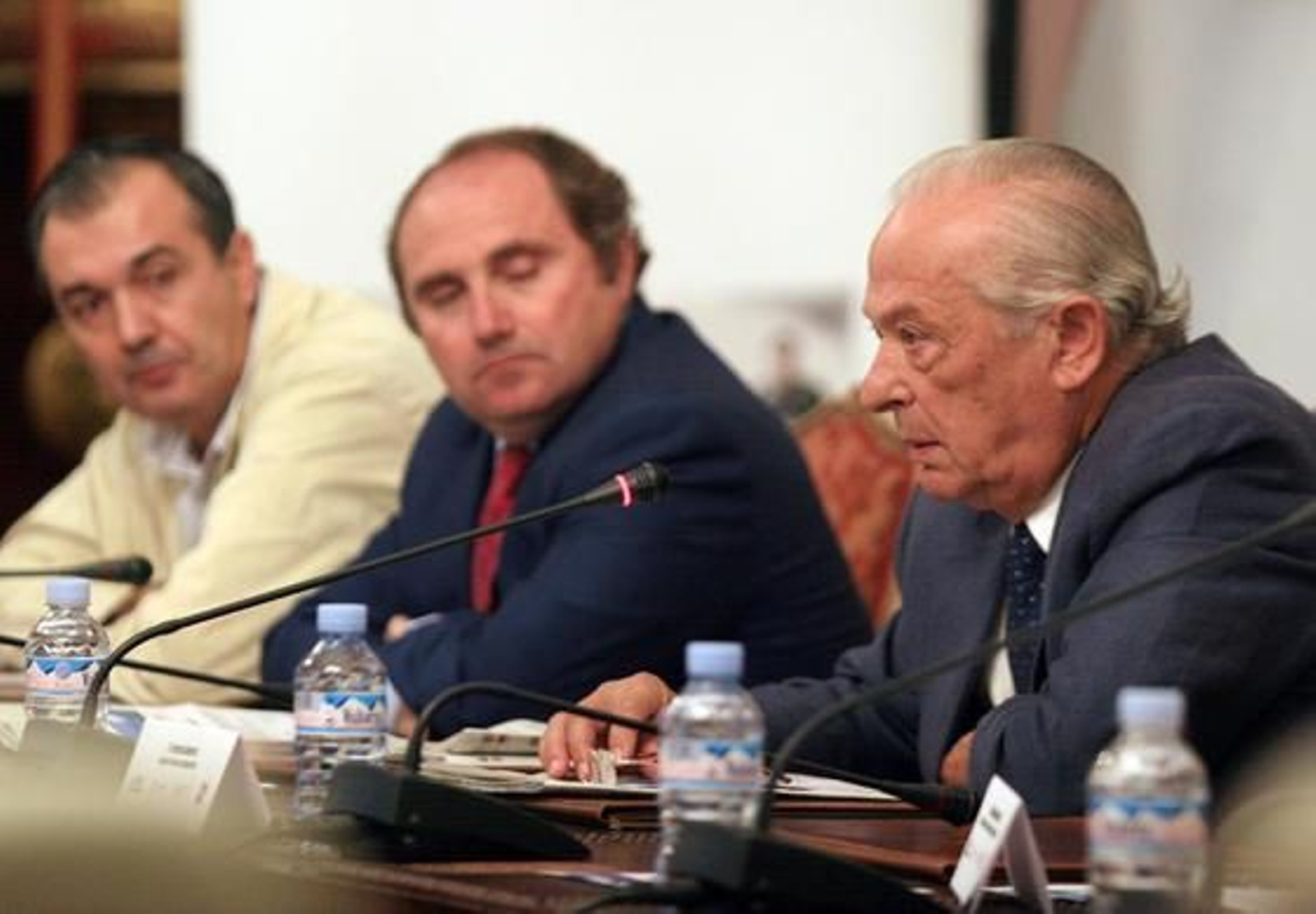 José Luis Varona, Florencio Moreno y Fermín Gallardo.

Foto: Barrionuevo