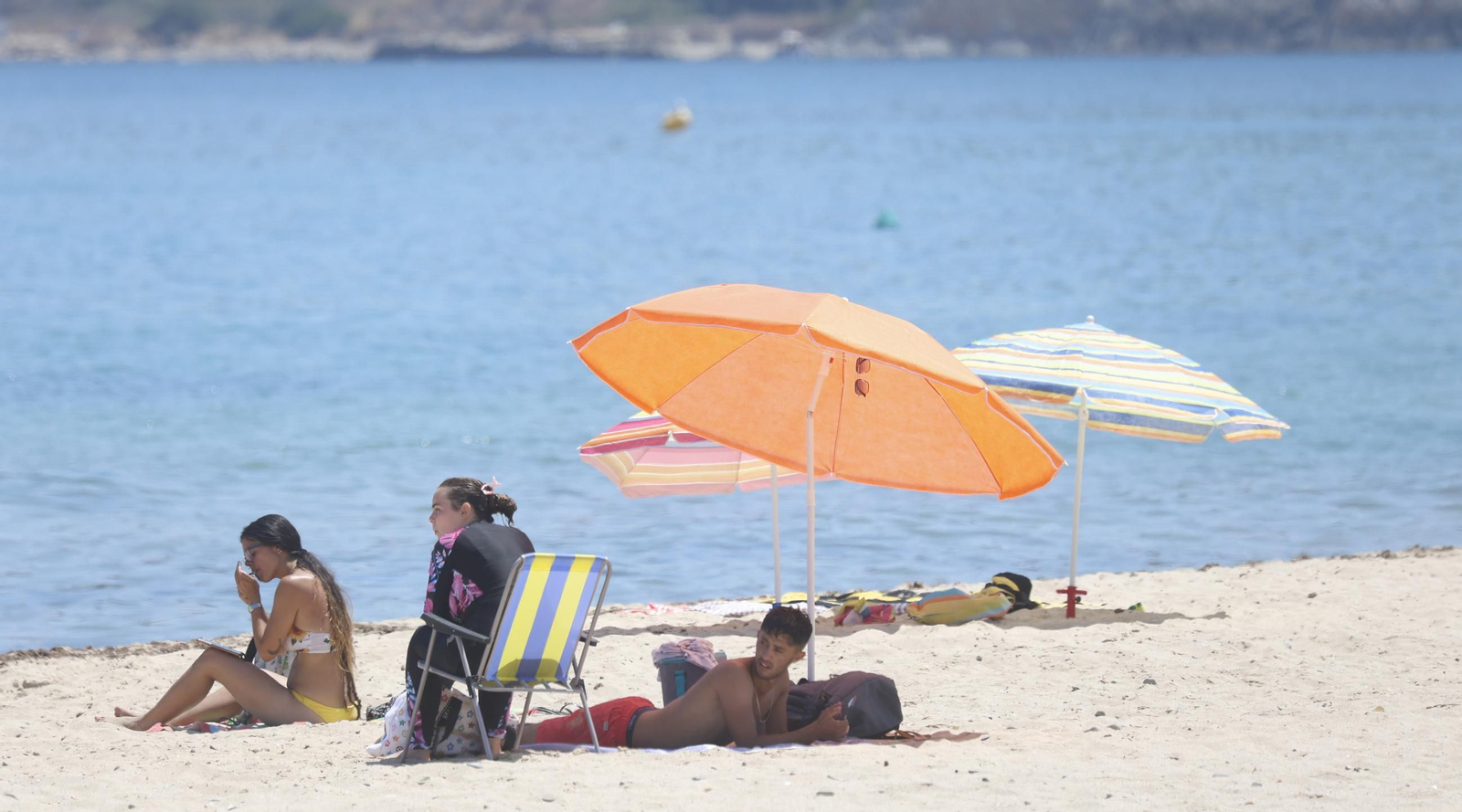 Fotos del sábado en la playa de Getares