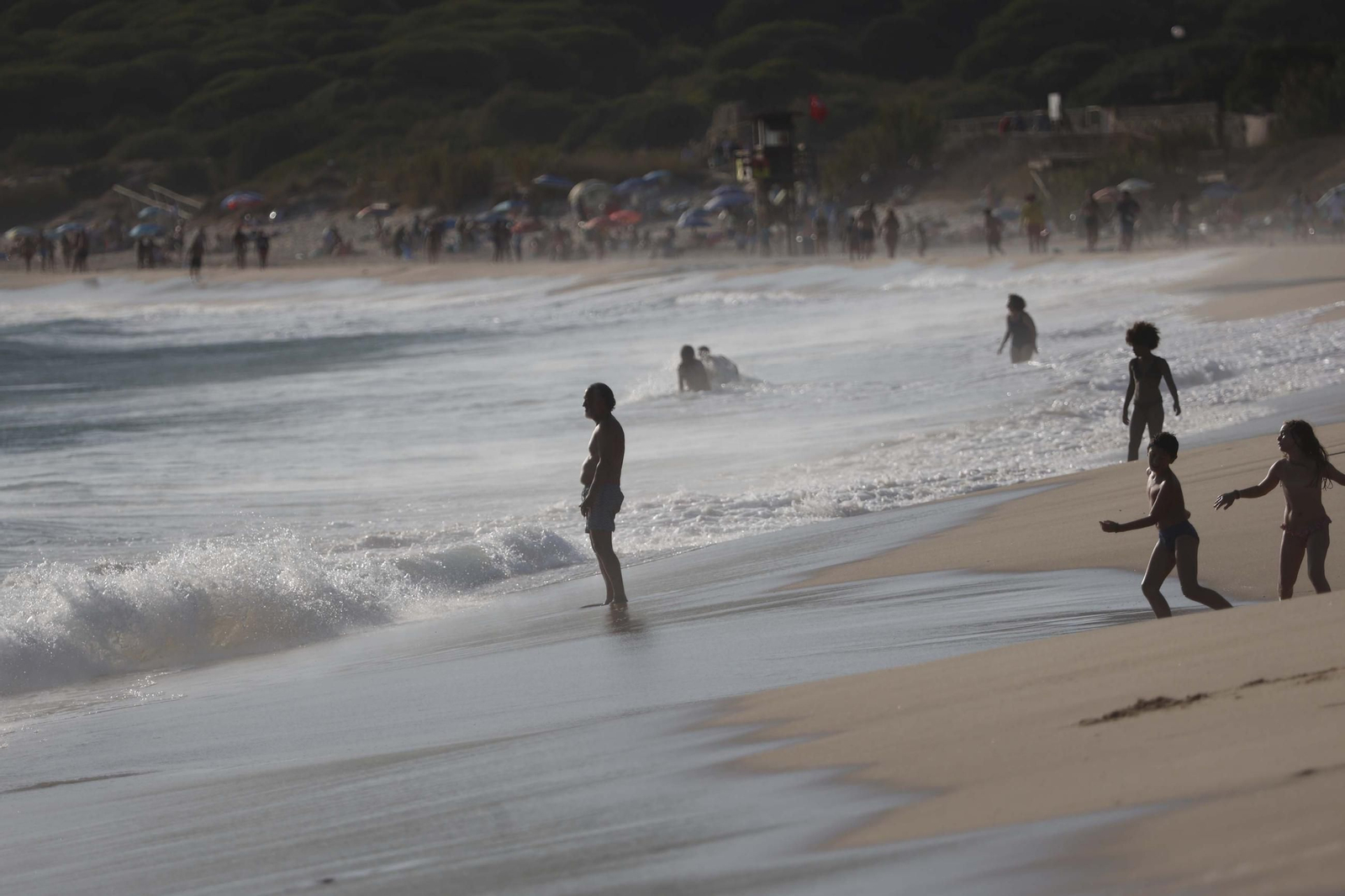 Las fotos del mar de fondo en las playas de Tarifa