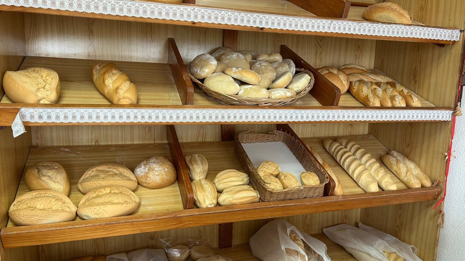 Auténtico pan de masa madre de Panaderia Cuadro