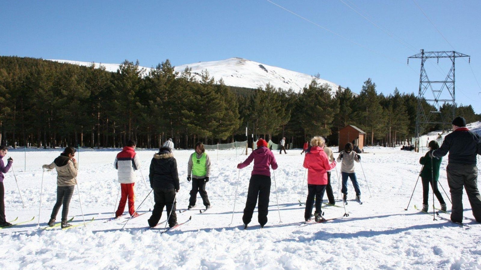 Así lucía el Puerto de la Ragua con nieve