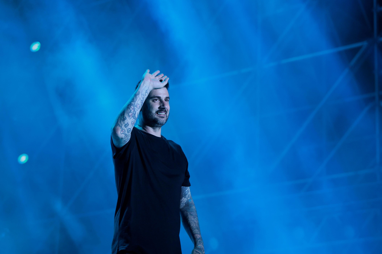 El concierto de Melendi en Sevilla, en imágenes