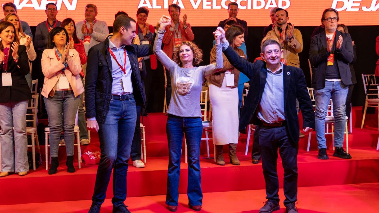 Inauguración del 16º Congreso Provincial del PSOE de Jaén