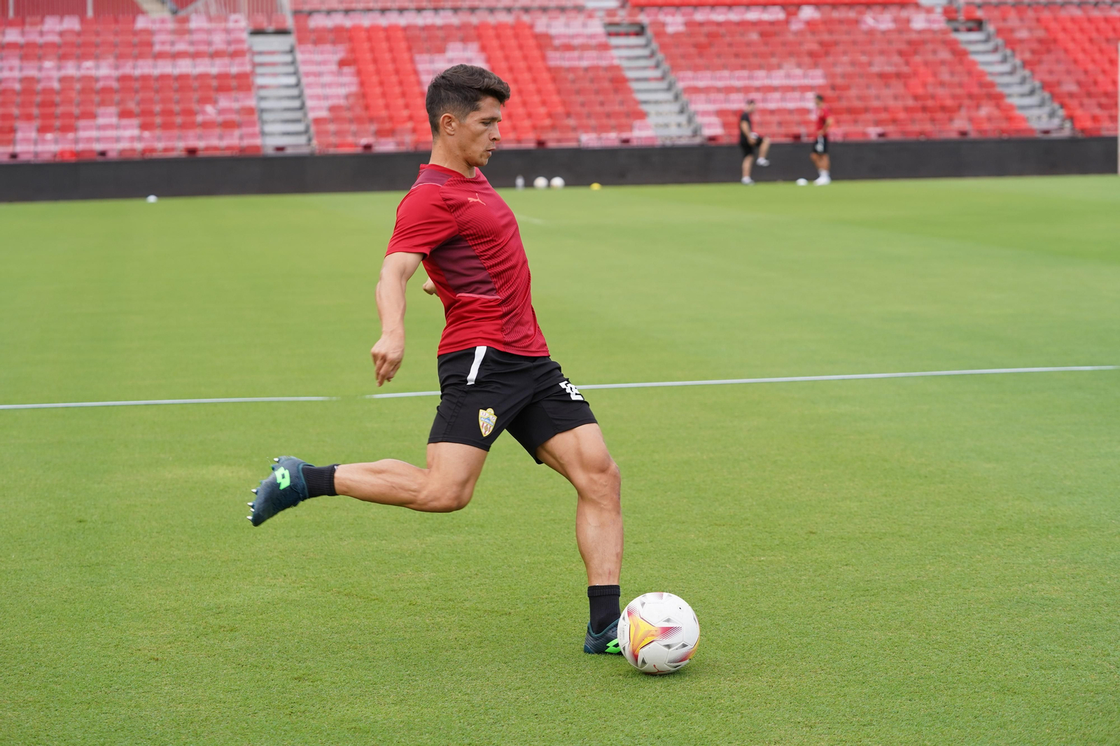 Fotogalería del entrenamiento del Almería, jueves 19