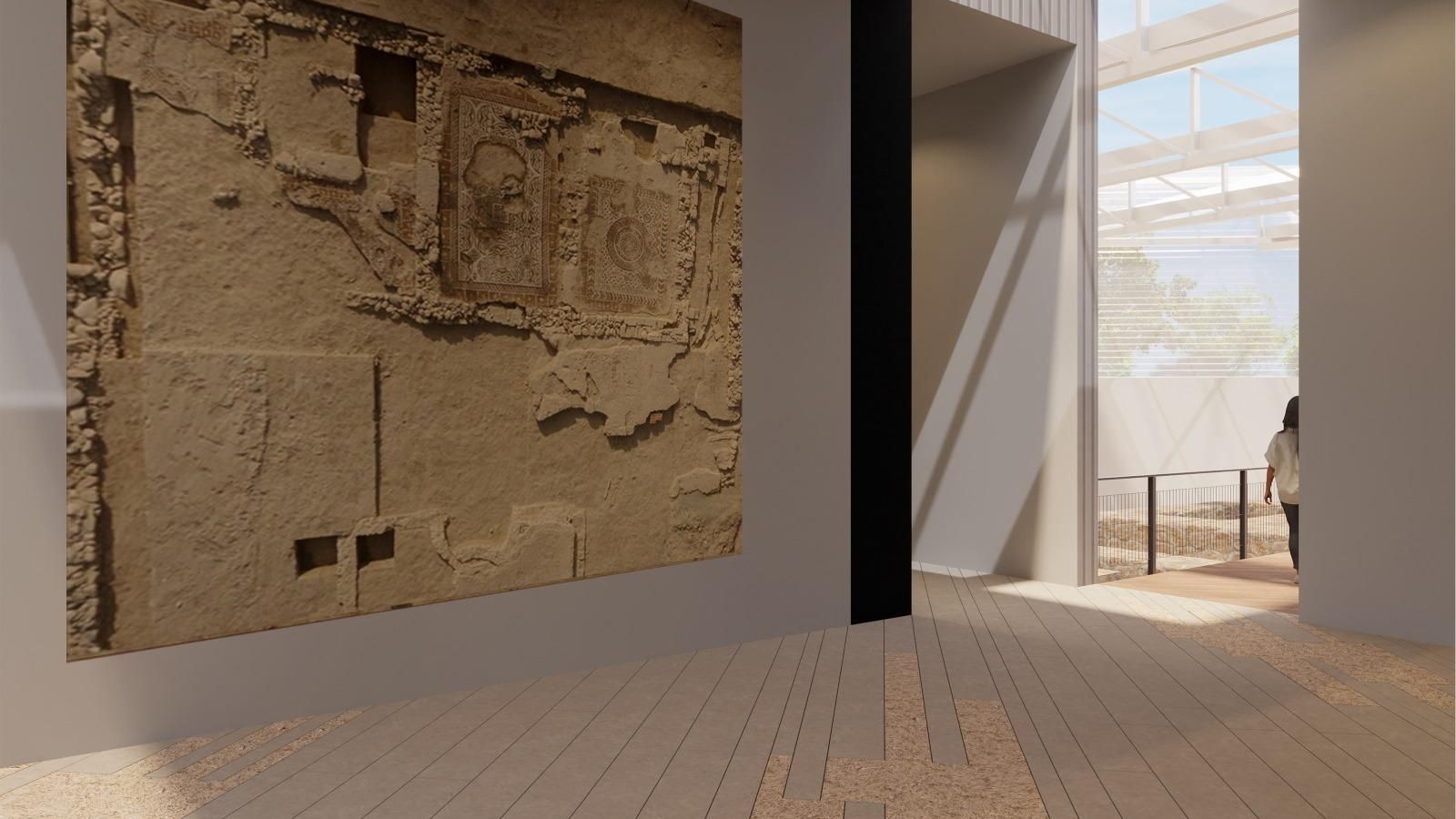 Salas para mostrar los hallazgos localizados en Los Mondragones