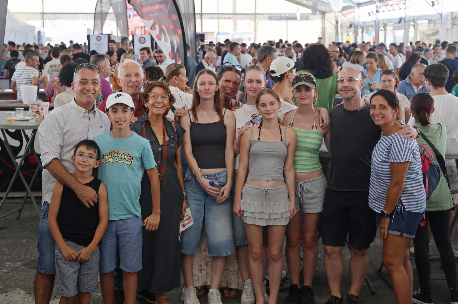 Imágenes de la Feria de la Tapa de Huelva en la mañana del domingo