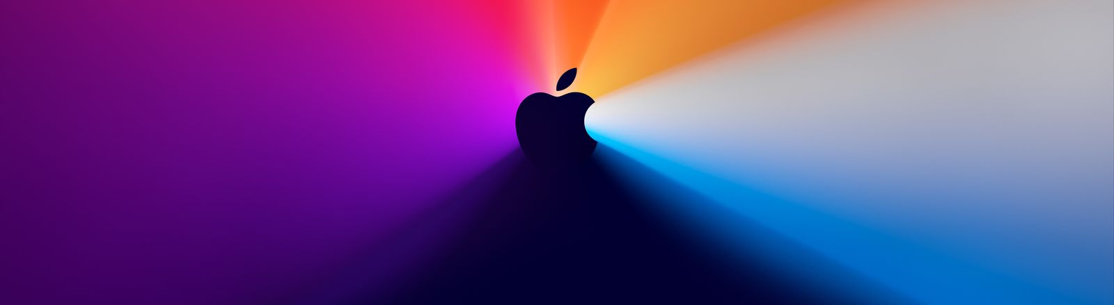 Logotipo de Apple previo a una de sus presentaciones