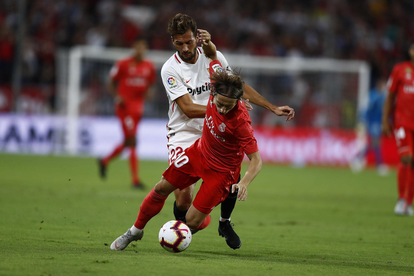 Las imágenes del Sevilla-Real Madrid