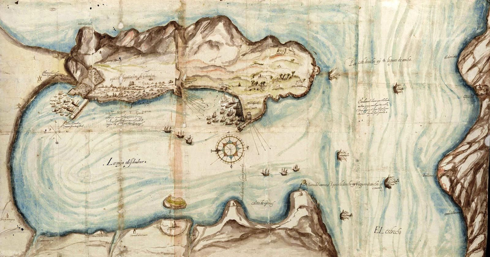 La Bahía de Algeciras (Cristóbal Rojas, 1608).