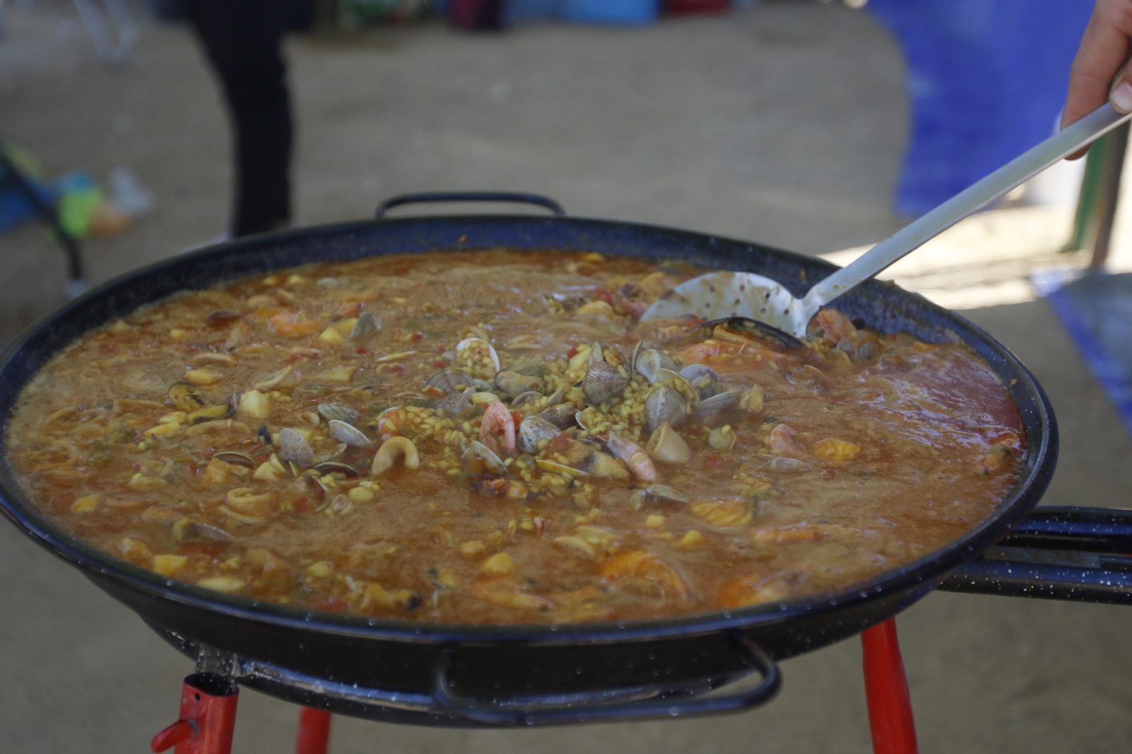 Los peroles por San Rafael, en fotografías