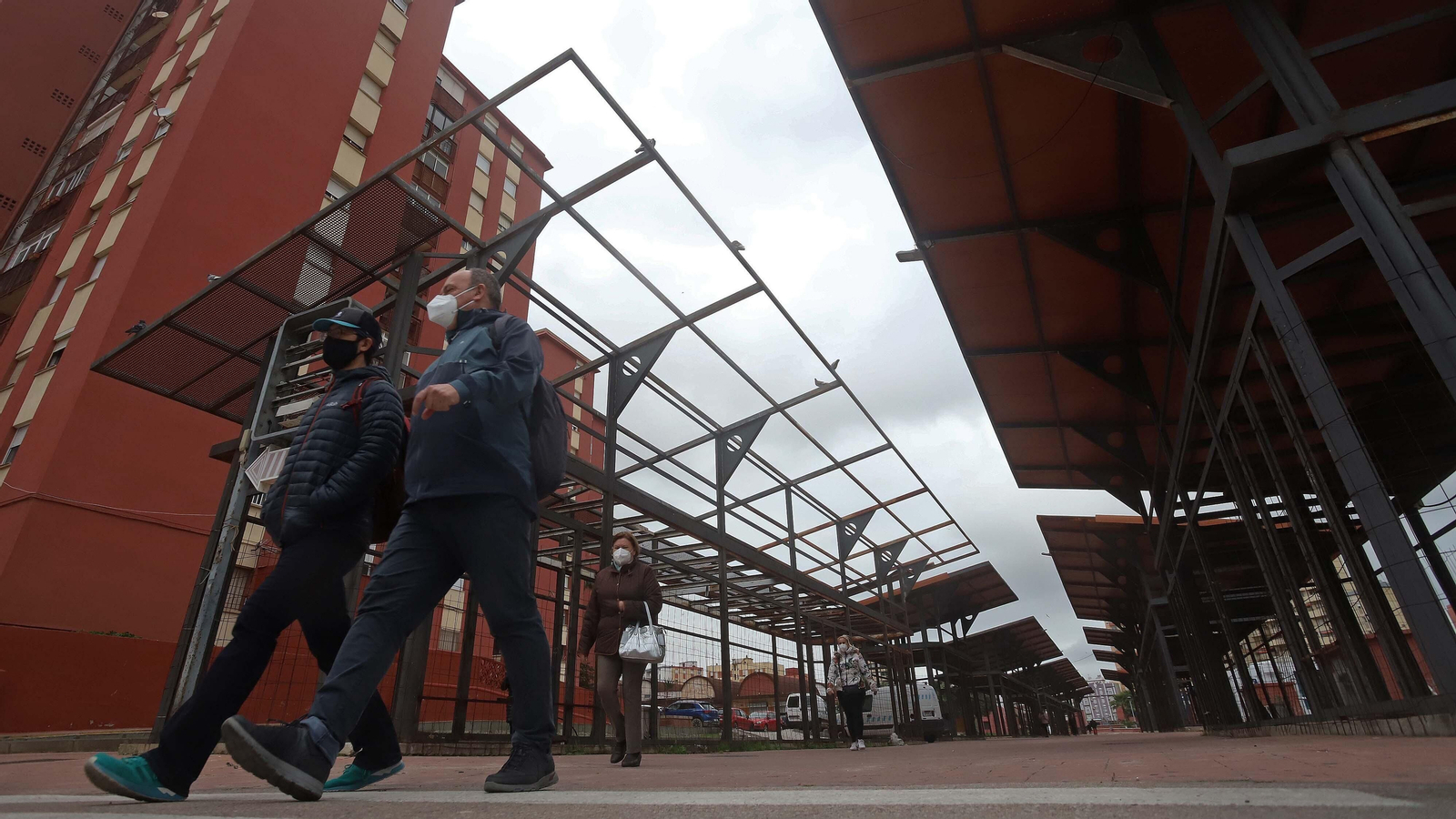 Segunda base del Bulevar 20 de abril en La Línea