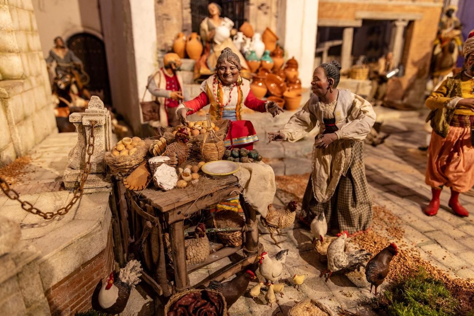 Así disfrutan en estas fechas cercanas a la Navidad los jienneses de la Ruta Belenística