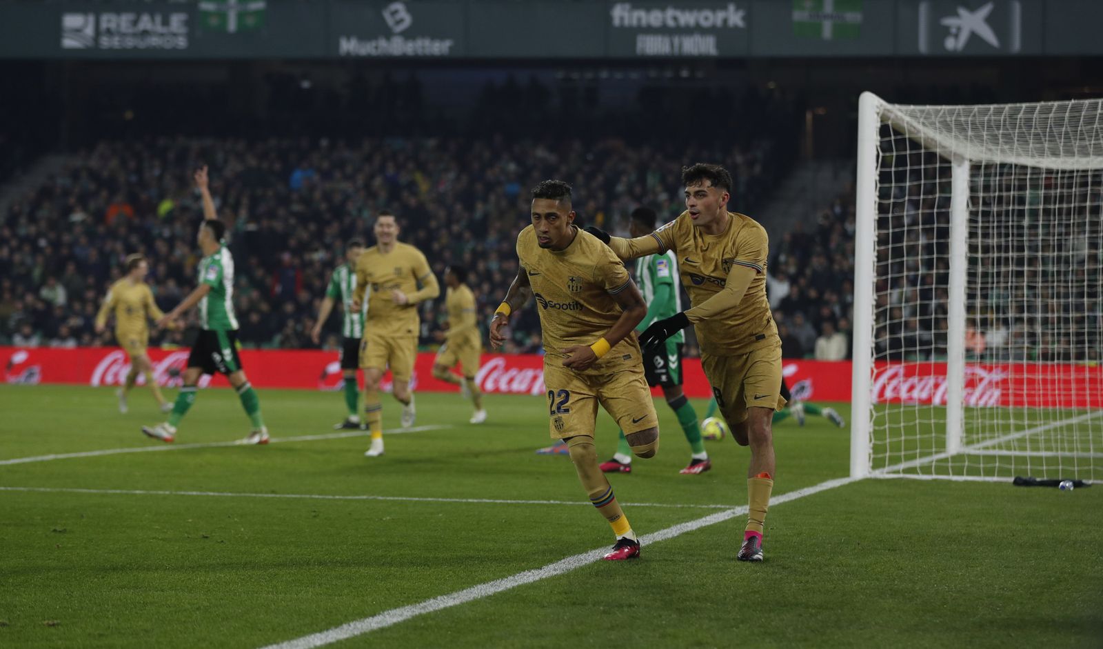 Las imágenes del Betis-Barcelona