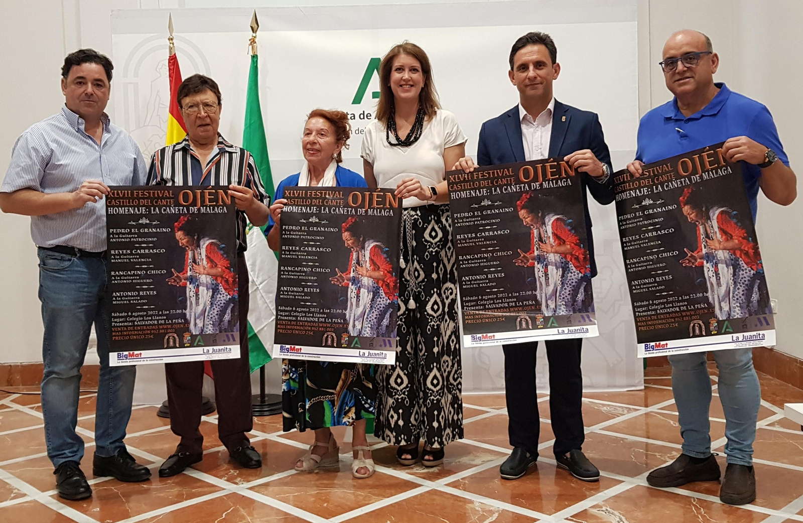 La presentación del festival flamenco Castillo del Cante, que se celebra en Ojén. La presentación del festival flamenco Castillo del Cante, que se celebra en Ojén.