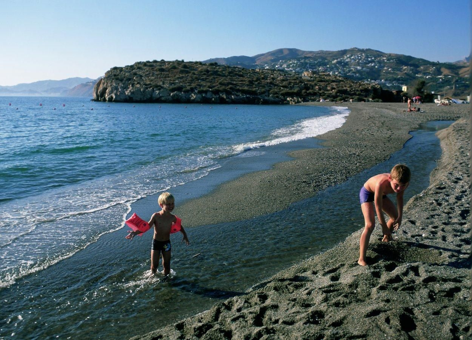 Playa de La Guardia, en Salobreña (Granada)