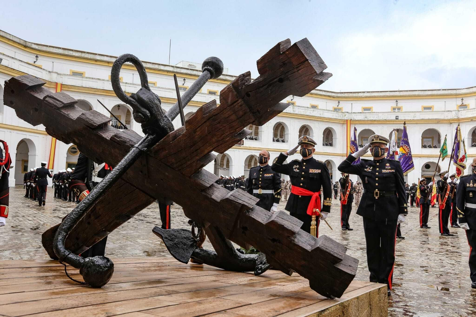 Así ha sido la conmemoración del 484 aniversario de la Infantería de Marina