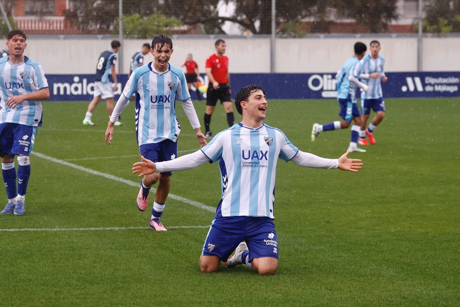 El Málaga juvenil gana al Córdoba (3-1) y espera un favor del San Félix para ir a la Copa