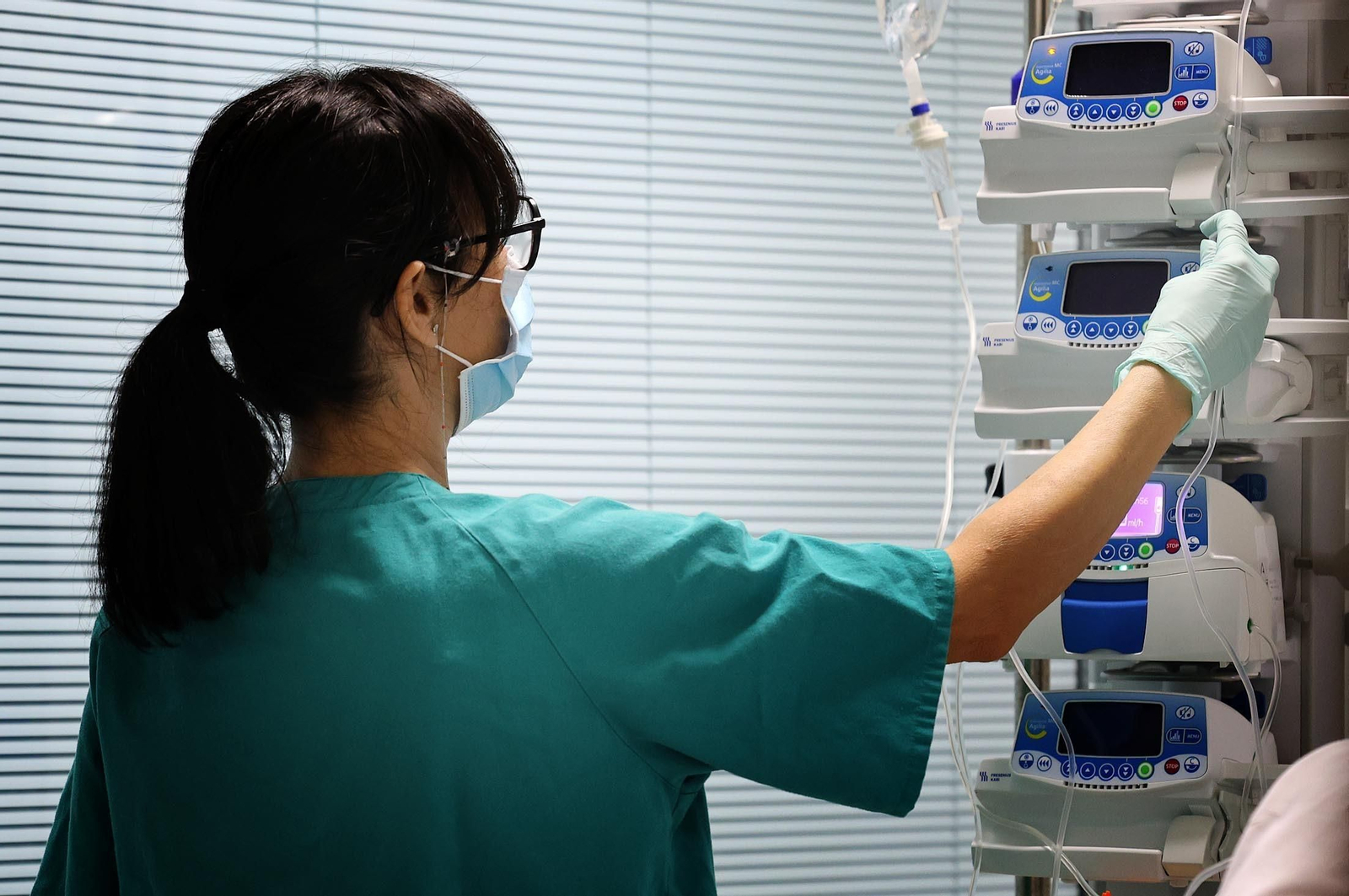 Imágenes de la UCI del Hospital Infanta Elena en Huelva