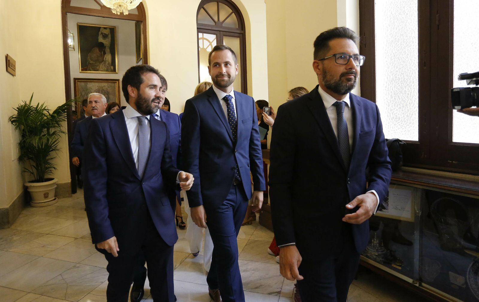 Las fotos de la constitución del Ayuntamiento de Málaga