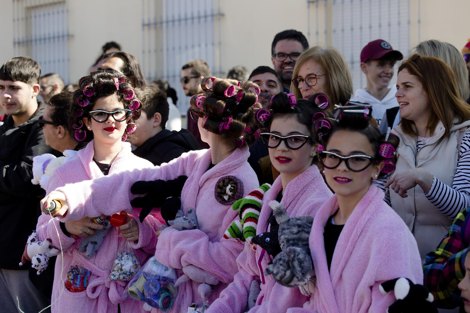 Las imágenes de la cabalgata de carnaval en San Fernando