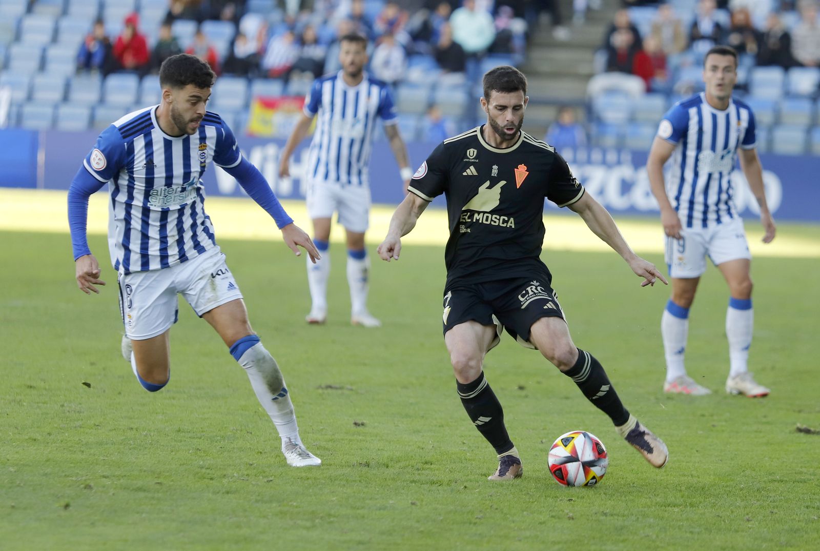 Imágenes del encuentro entre el Recreativo de Huelva y el Real Murcia