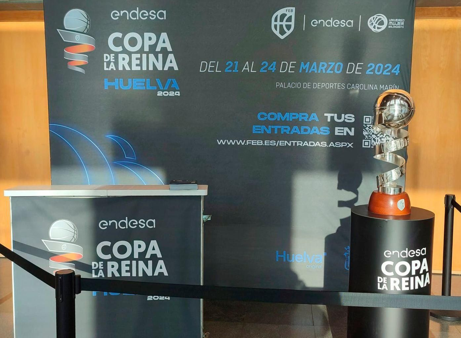 Presentación de la Copa de la Reina.