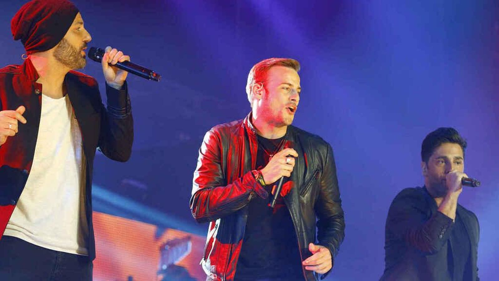 Casademunt, en un concierto de 'OT'.