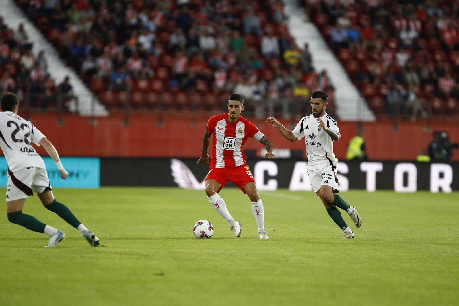 Las imágenes del partido U.D. Almería-Albacete Balompié