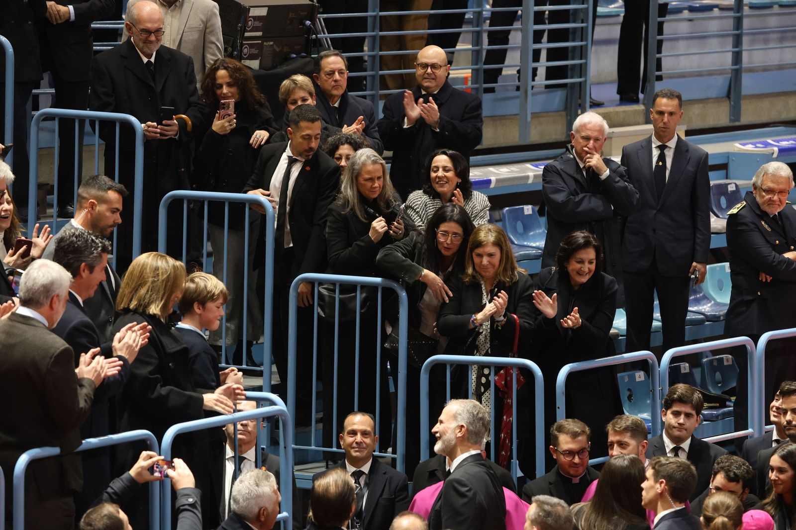 Fotografías de la misa funeral por las víctimas del accidente de tren en Adamuz