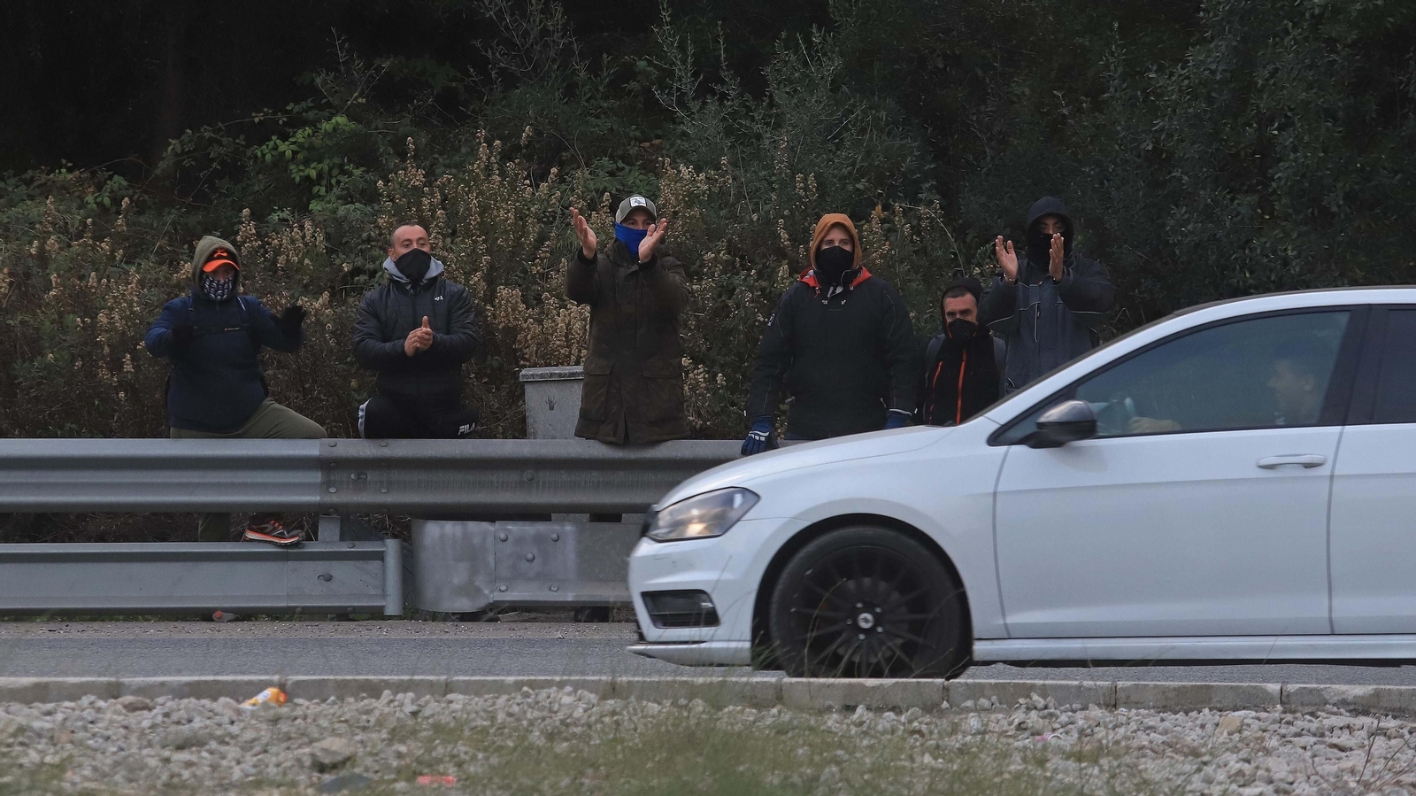 Fotos de la tercera jornada de la huelga del metal en el Campo de Gibraltar