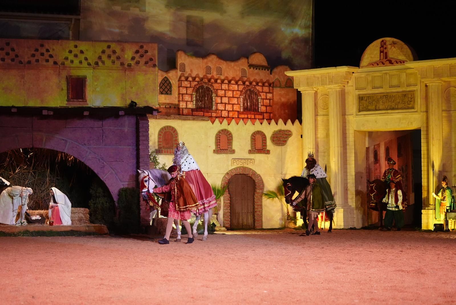 Representación del auto sacramental de los Reyes Magos en El Viso