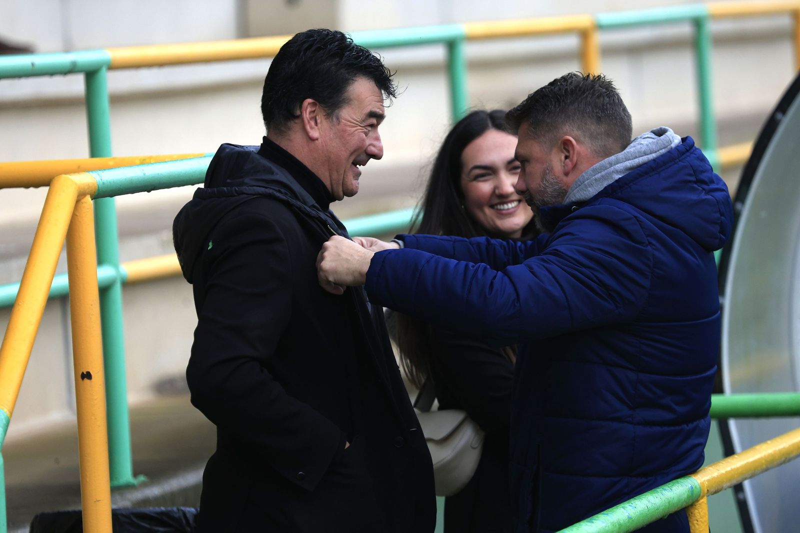Las fotos de la visita del Egabrense de Rafa Escobar a la Unión Deportiva Los Barrios